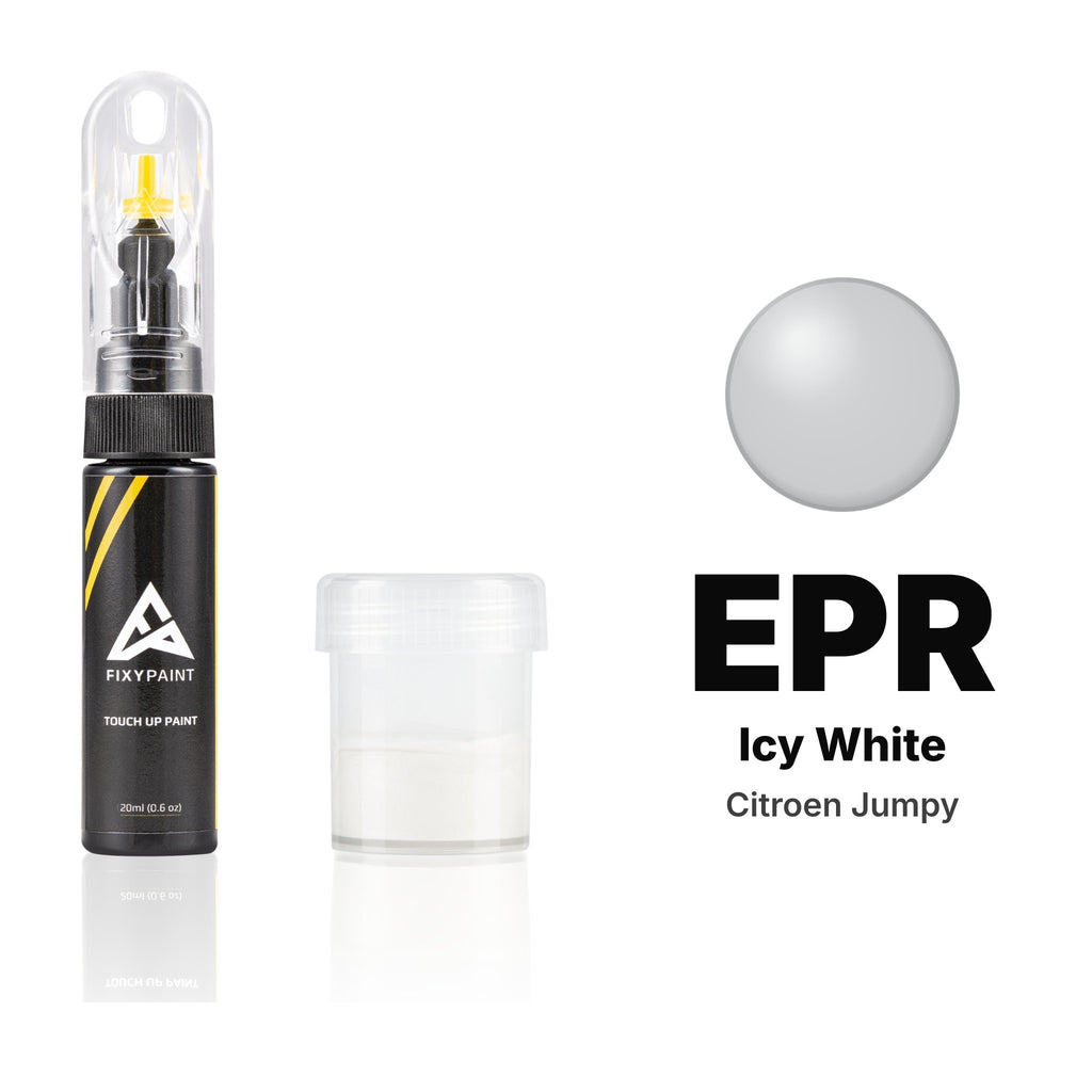 Touch-up paint for Citroen Jumpy EPR Icy White, Standard kit