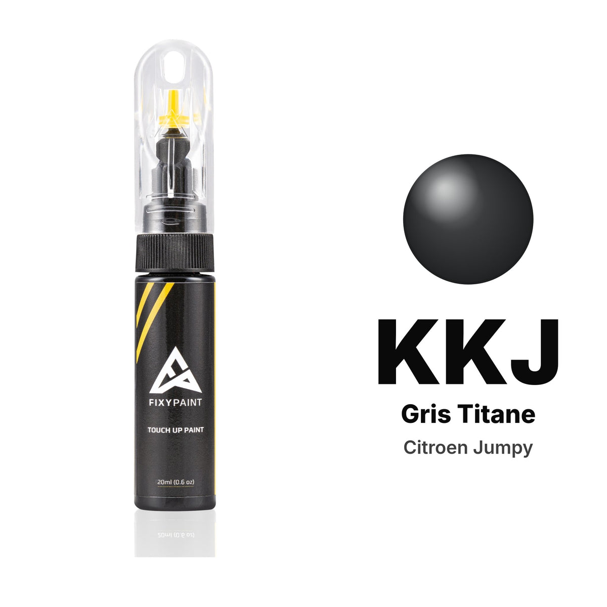 Citroen Jumpy KKJ Gris Titane touch-up paint, Basic kit