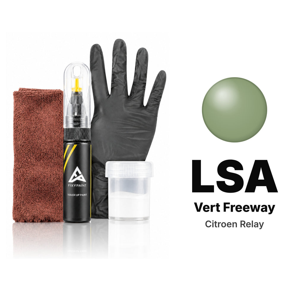 Touch-up paint for Citroen Relay LSA Vert Freeway, Complete kit