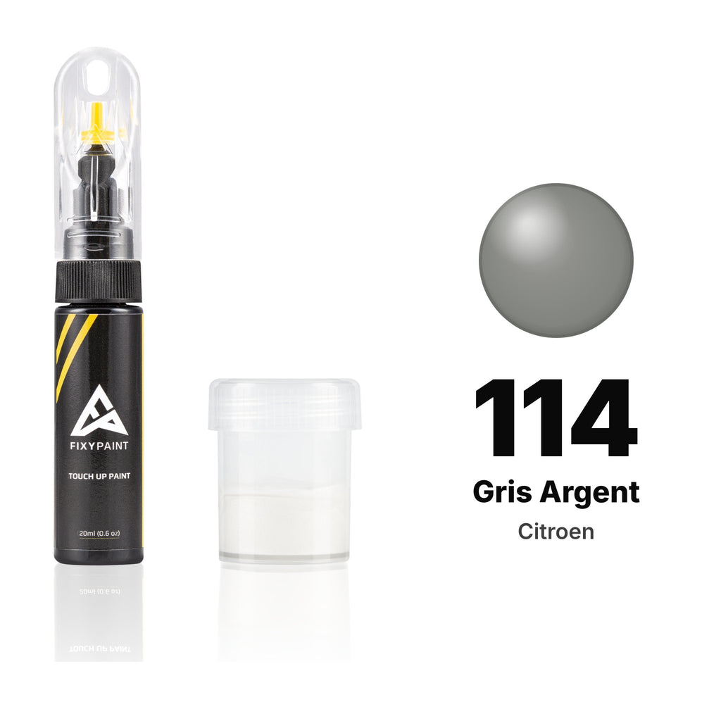 Touch-up paint for Citroen 114 Gris Argent, Standard kit