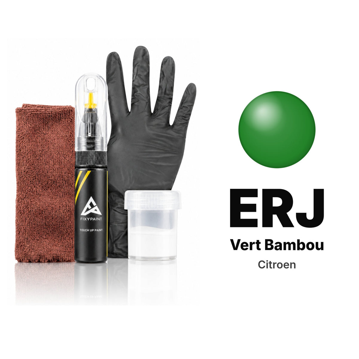Touch-up paint for Citroen ERJ Vert Bambou, Complete kit