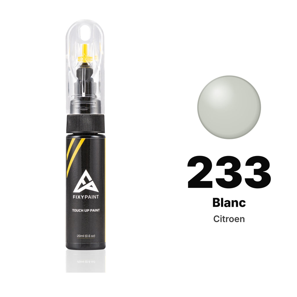 Touch-up paint for Citroen 233 Blanc, Basic kit