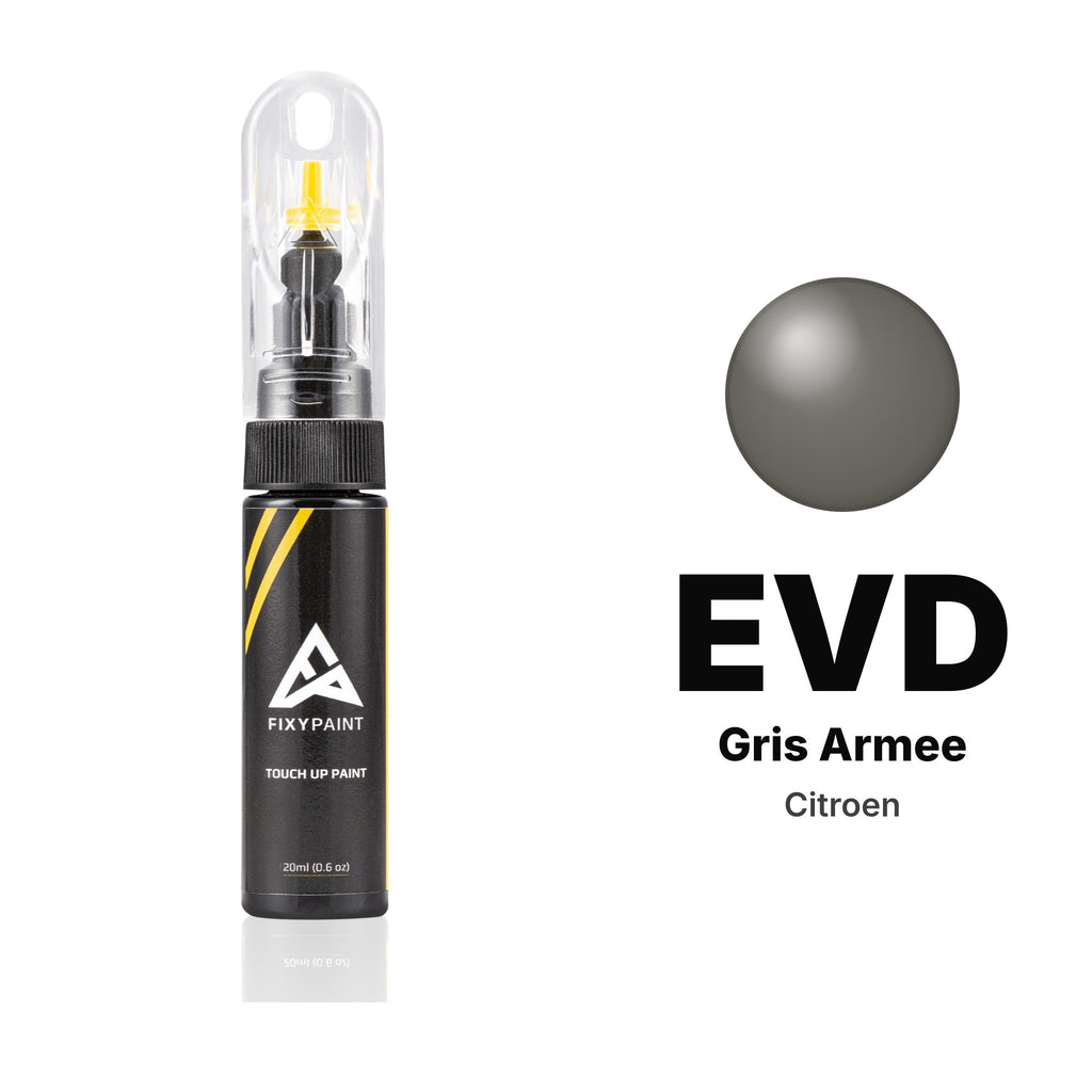Lackstift für Citroen – EVD Gris Armee (alle Modelle, 1981–1989), Set Basis
