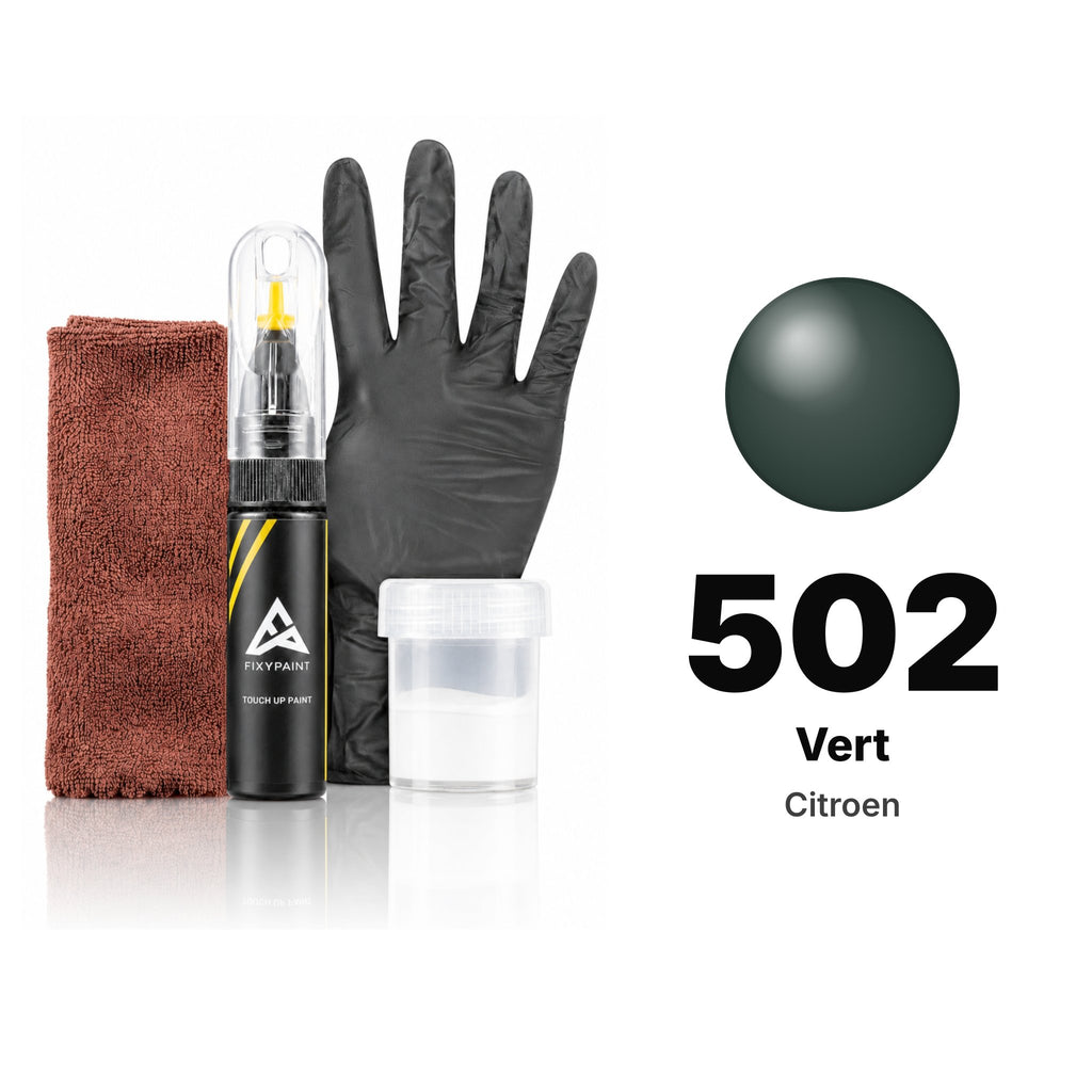 Touch-up paint for Citroen 502 Vert, Complete kit