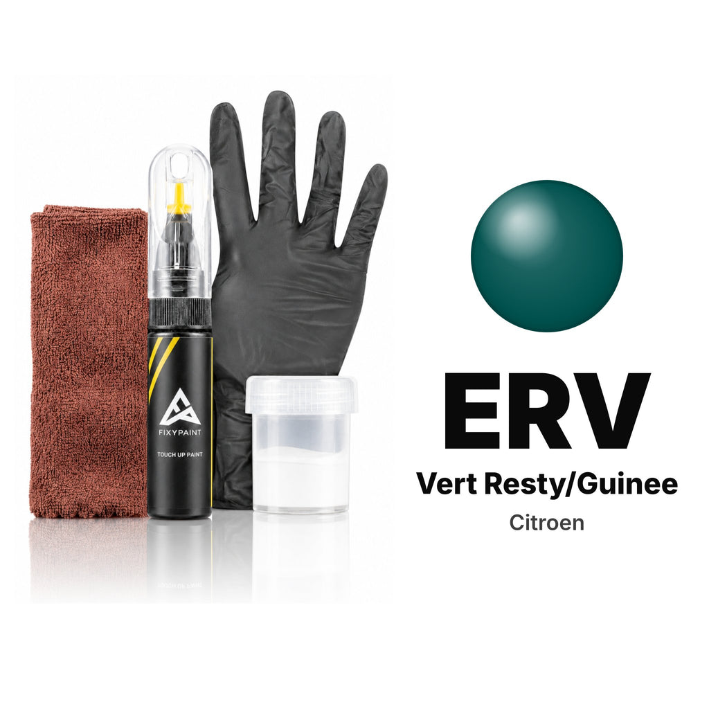 Touch-up paint for Citroen ERV Vert Resty/Guinee, Complete kit