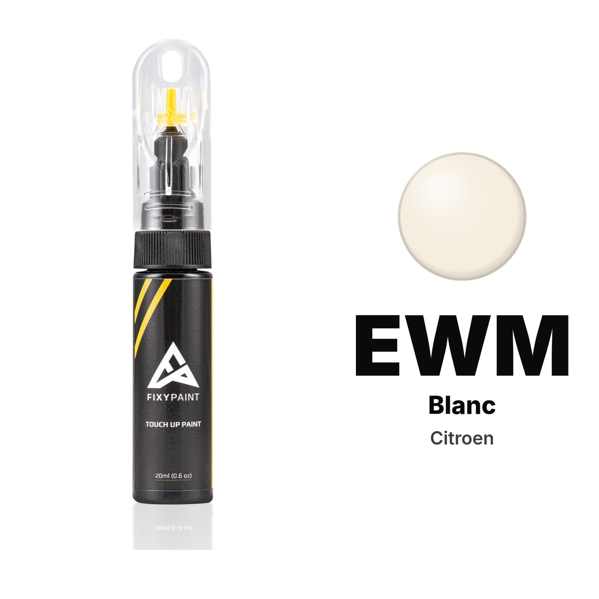 Citroen EWM Blanc touch-up paint, Basic kit