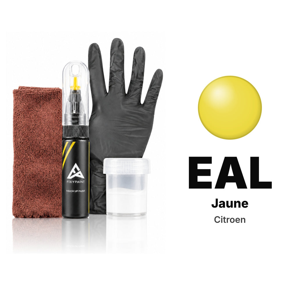 Touch-up paint for Citroen EAL Jaune, Complete kit