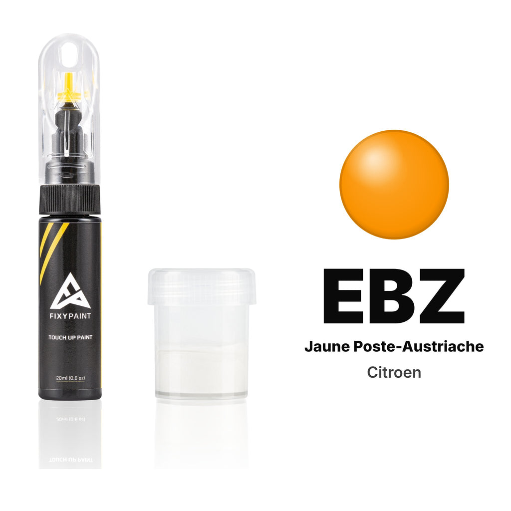 Touch-up paint for Citroen EBZ Jaune Poste-Austriache, Standard kit