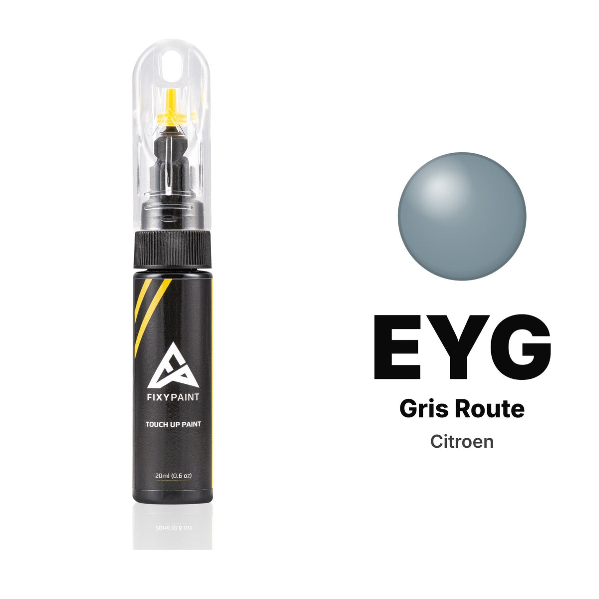 Touch-up paint for Citroen EYG Gris Route, Basic kit