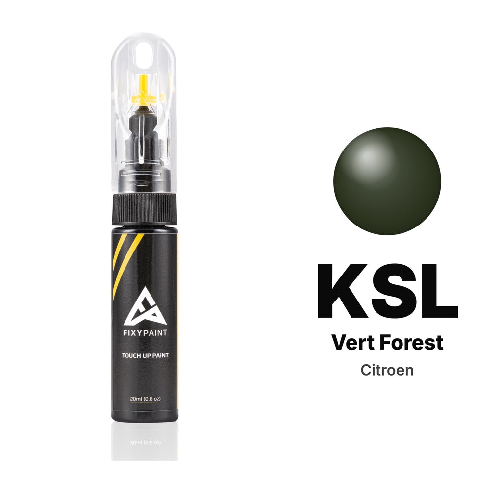 Touch-up paint for Citroen KSL Vert Forest, Basic kit