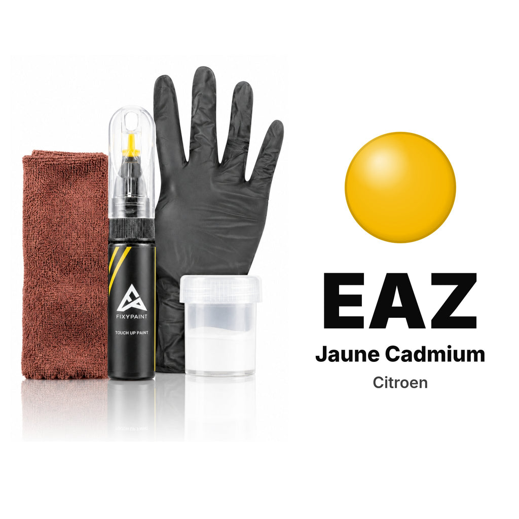 Touch-up paint for Citroen EAZ Jaune Cadmium, Complete kit