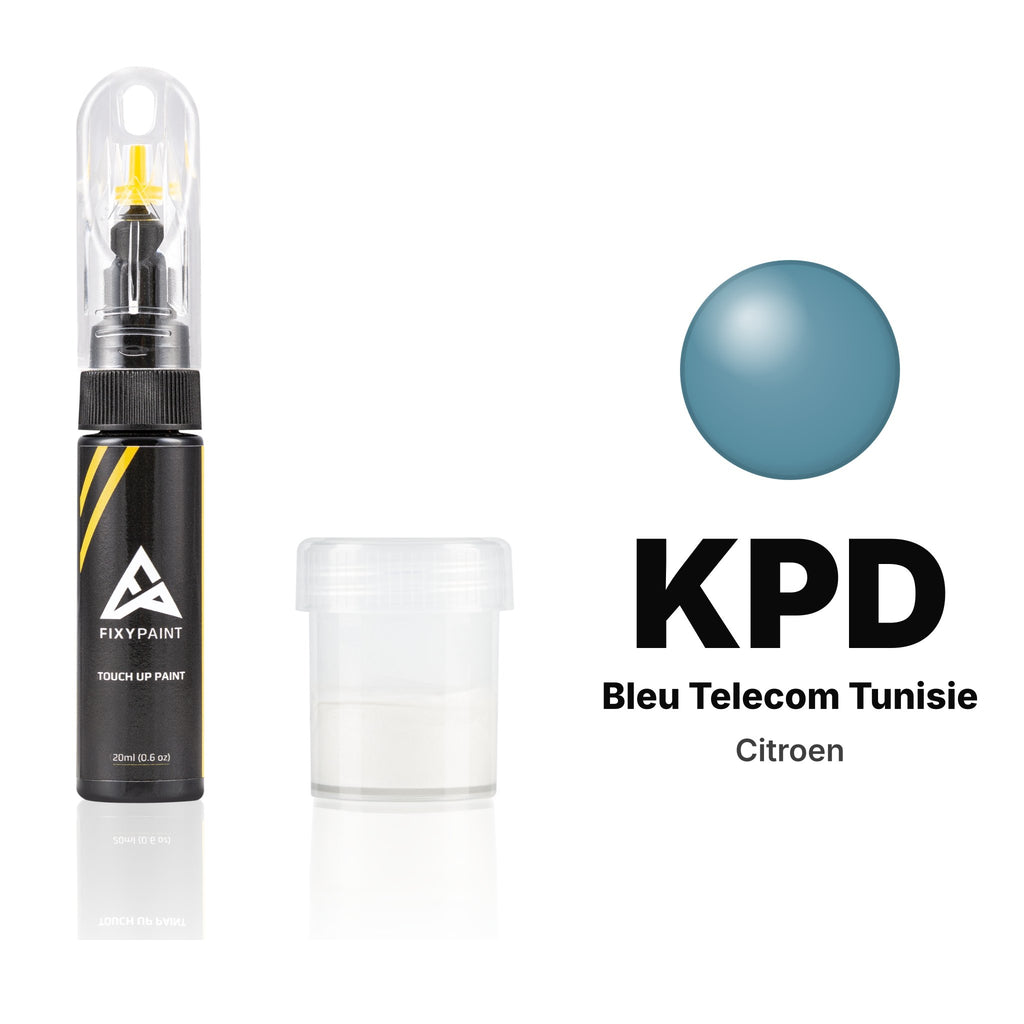Touch-up paint for Citroen KPD Bleu Telecom Tunisie, Standard kit