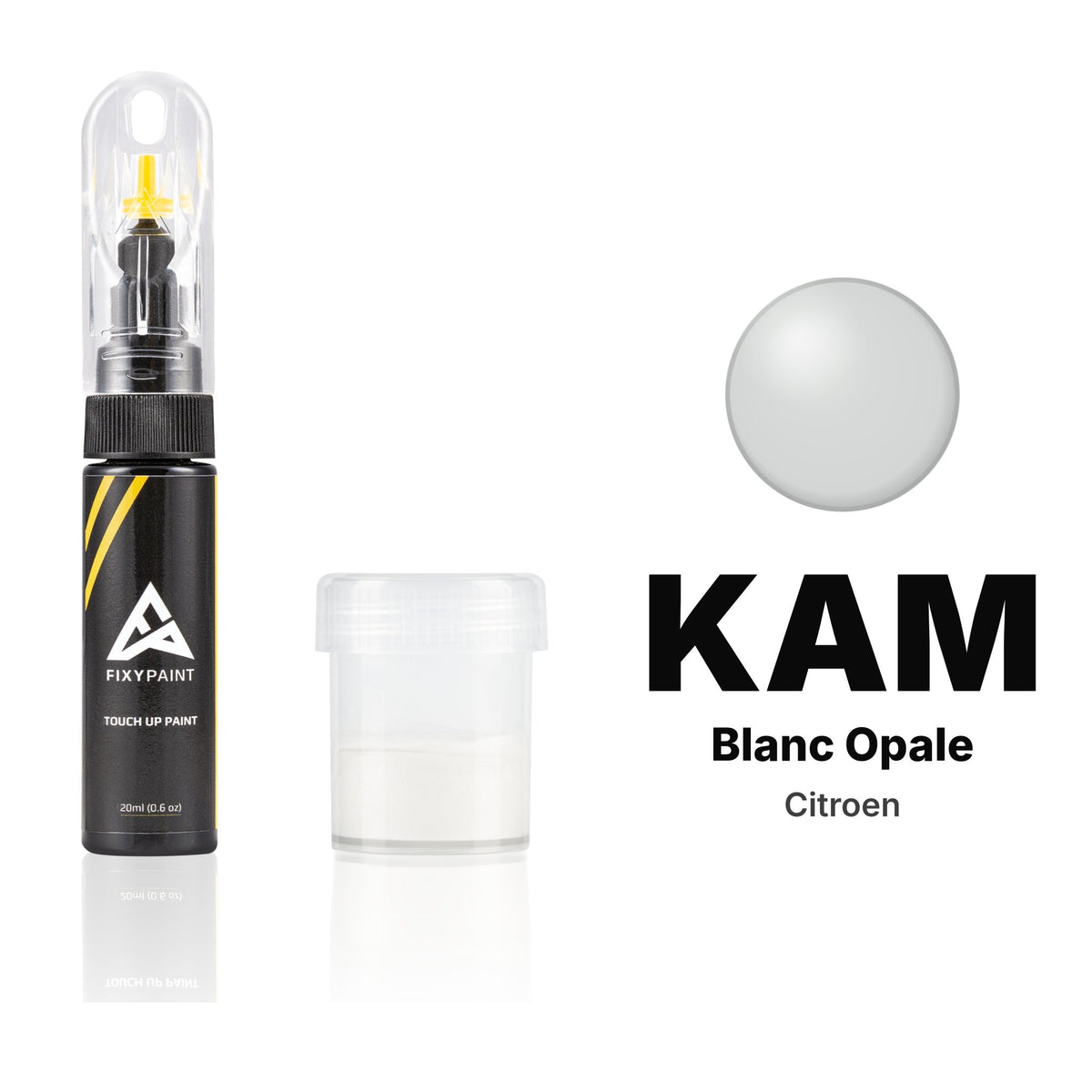 Touch-up paint for Citroen KAM Blanc Opale, Standard kit