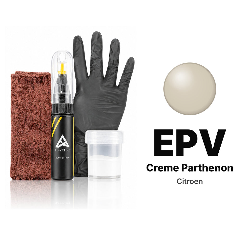 Touch-up paint for Citroen EPV Creme Parthenon, Complete kit