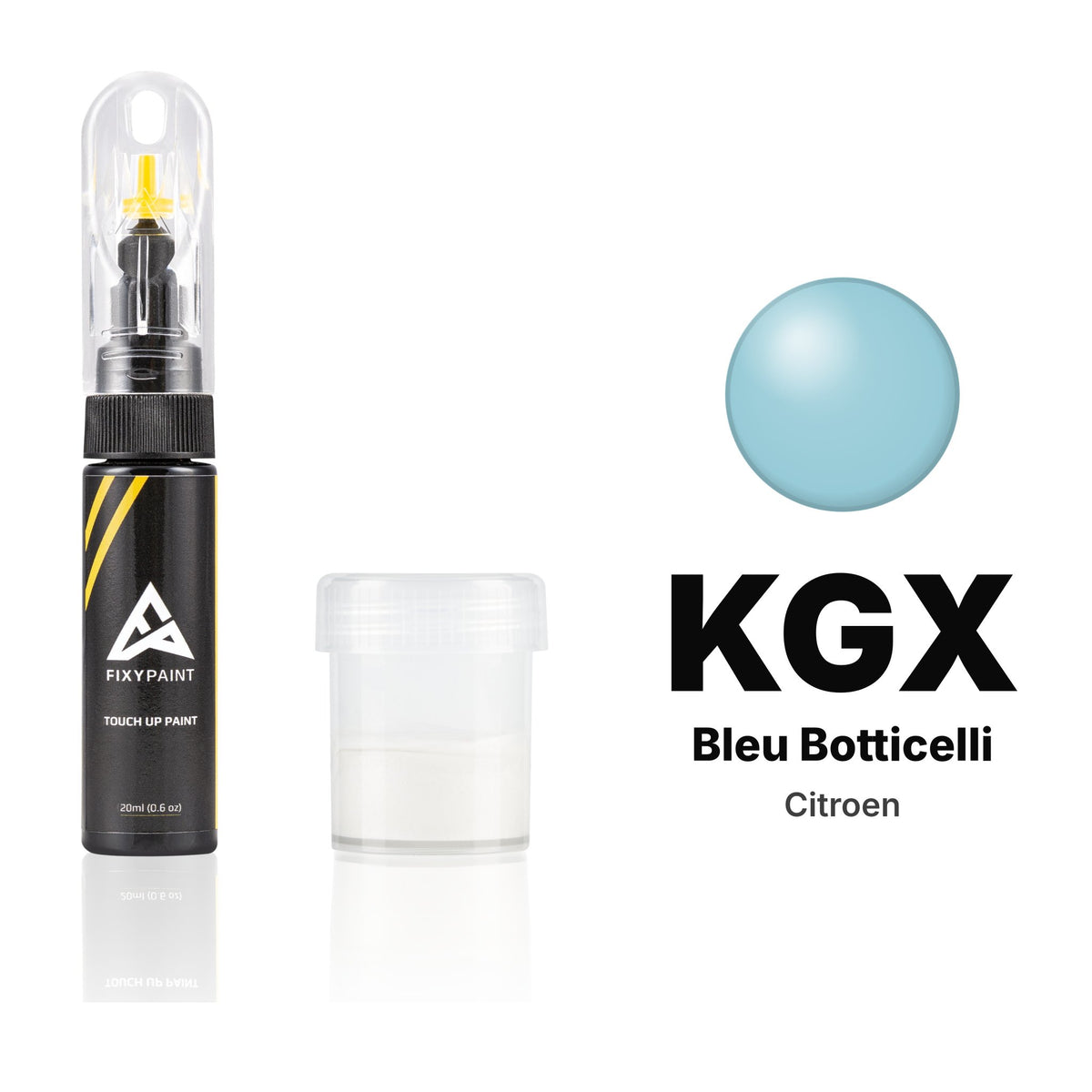Touch-up paint for Citroen KGX Bleu Botticelli, Standard kit