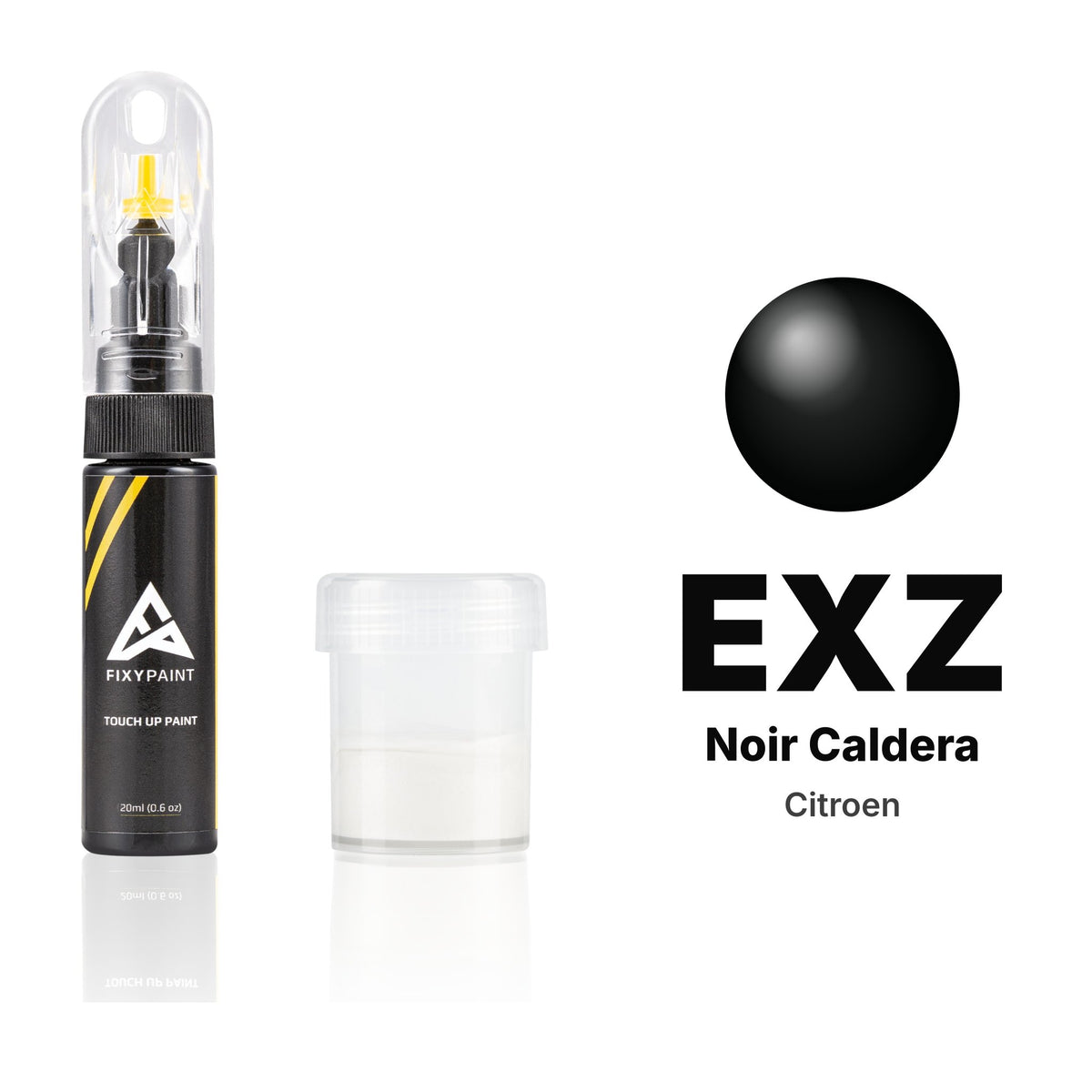 Touch-up paint for Citroen EXZ Noir Caldera, Standard kit