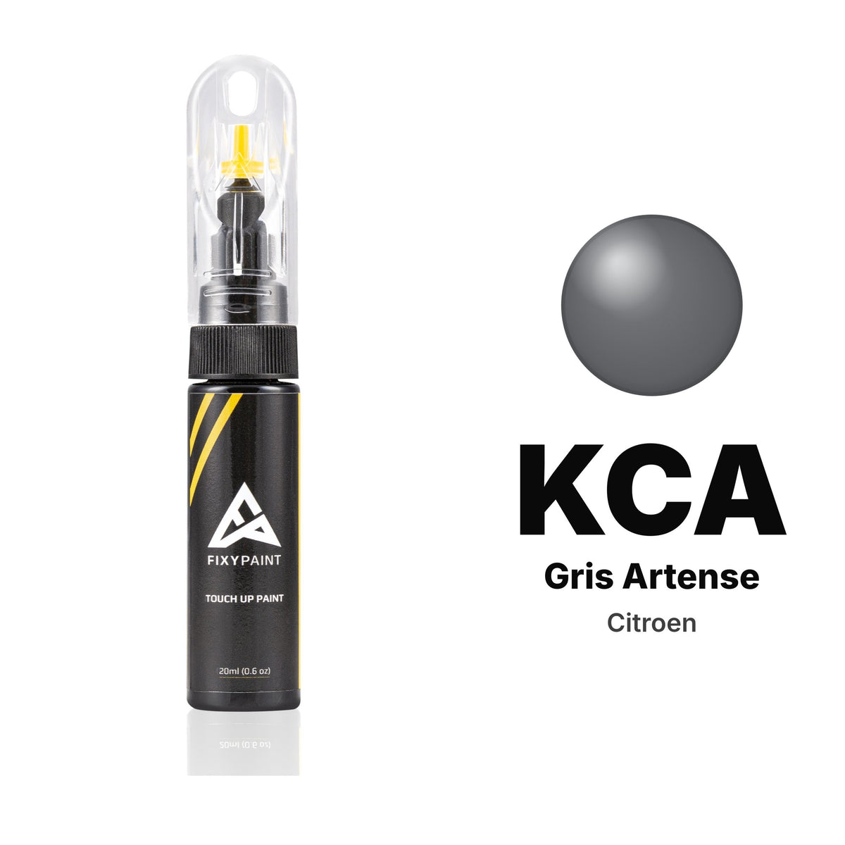 Touch-up paint for Citroen KCA Gris Artense, Basic kit