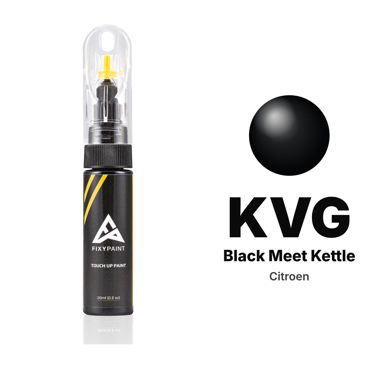 Touch-up paint for Citroen KVG Black Meet Kettle, Basic kit