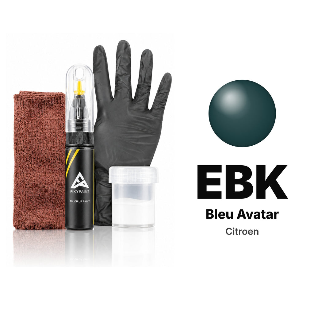 Peinture de retouche pour Citroen – EBK Bleu Avatar (tous modèles, depuis 2020), kit Complet