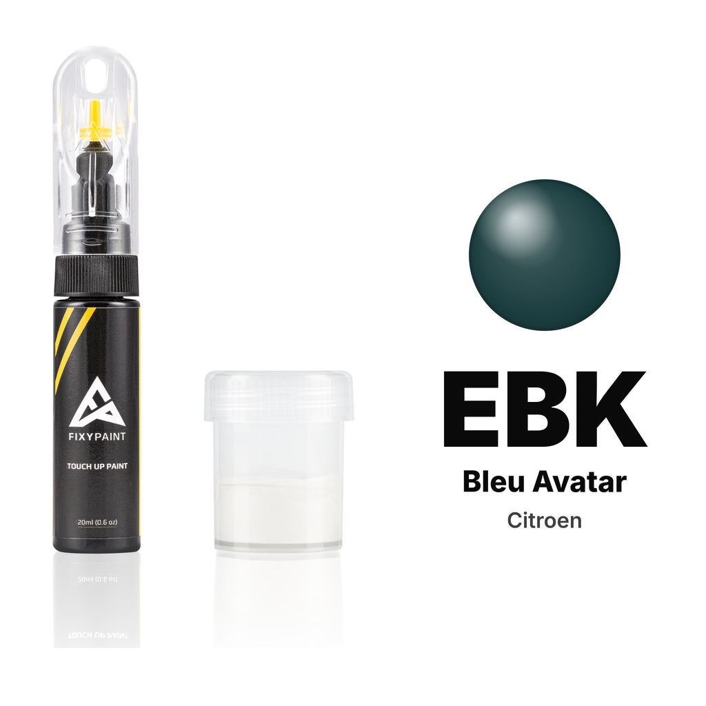 Peinture de retouche pour Citroen – EBK Bleu Avatar (tous modèles, depuis 2020), kit Standard