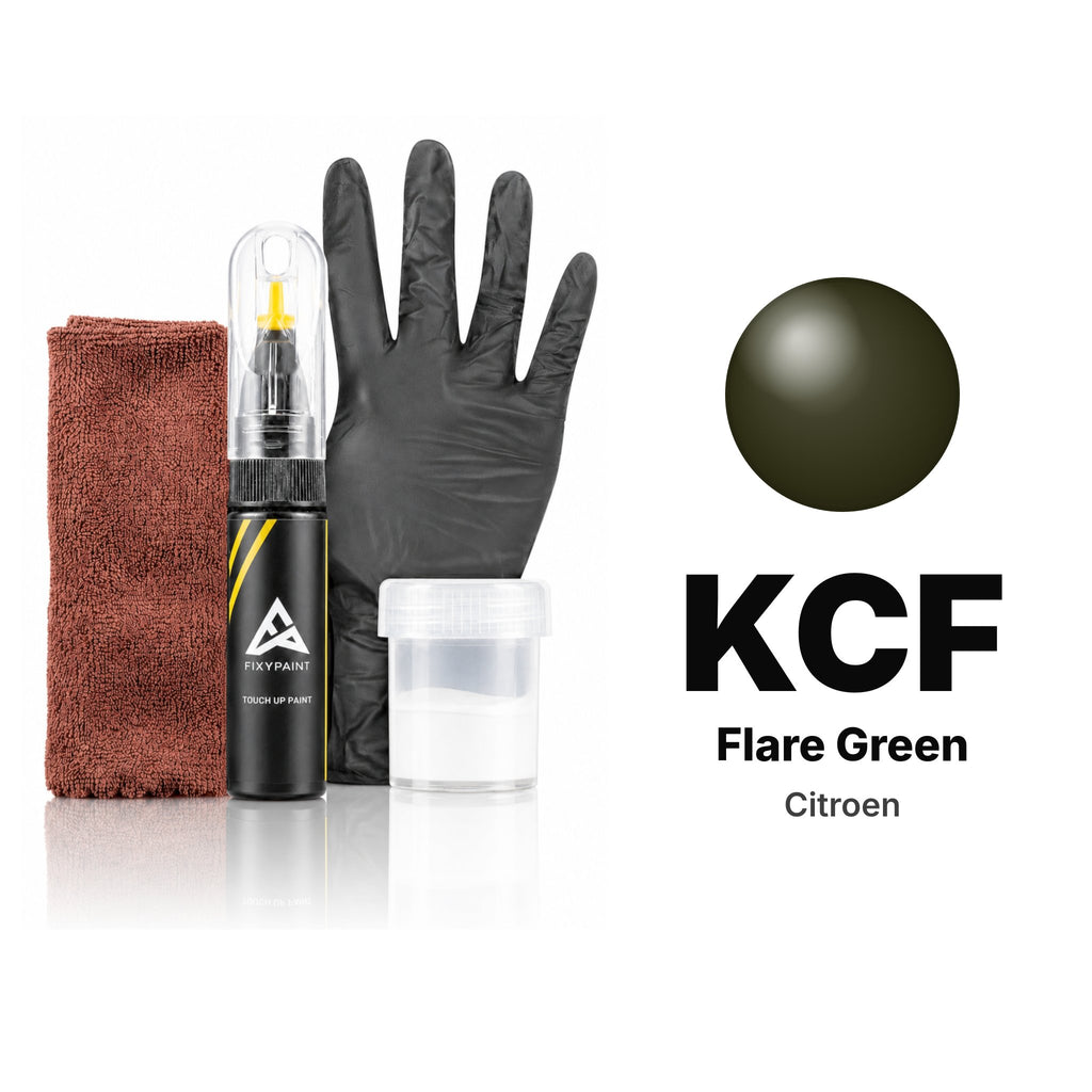 Vernice ritocco per Citroen – KCF Flare Green (tutti i modelli, dal 2025), kit Completo