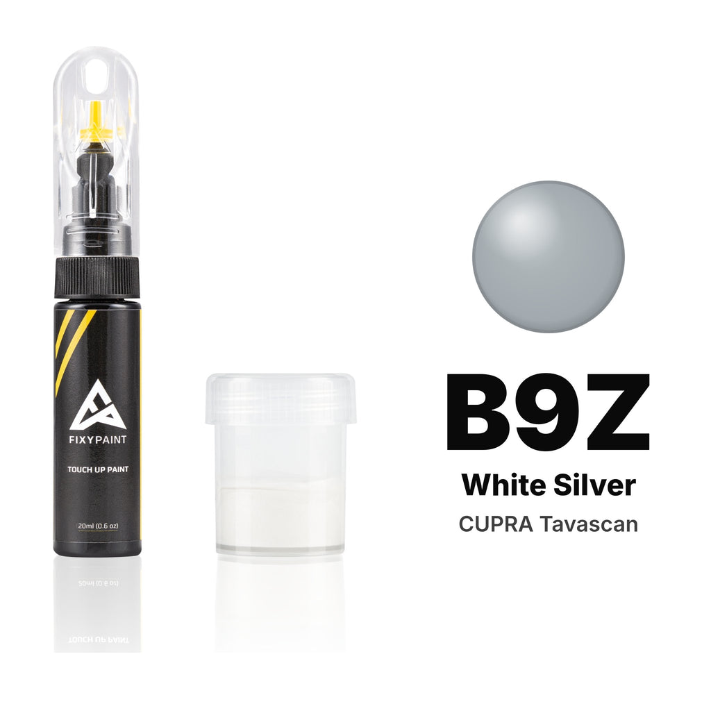 Touch-up paint for CUPRA Tavascan B9Z White Silver, Standard kit