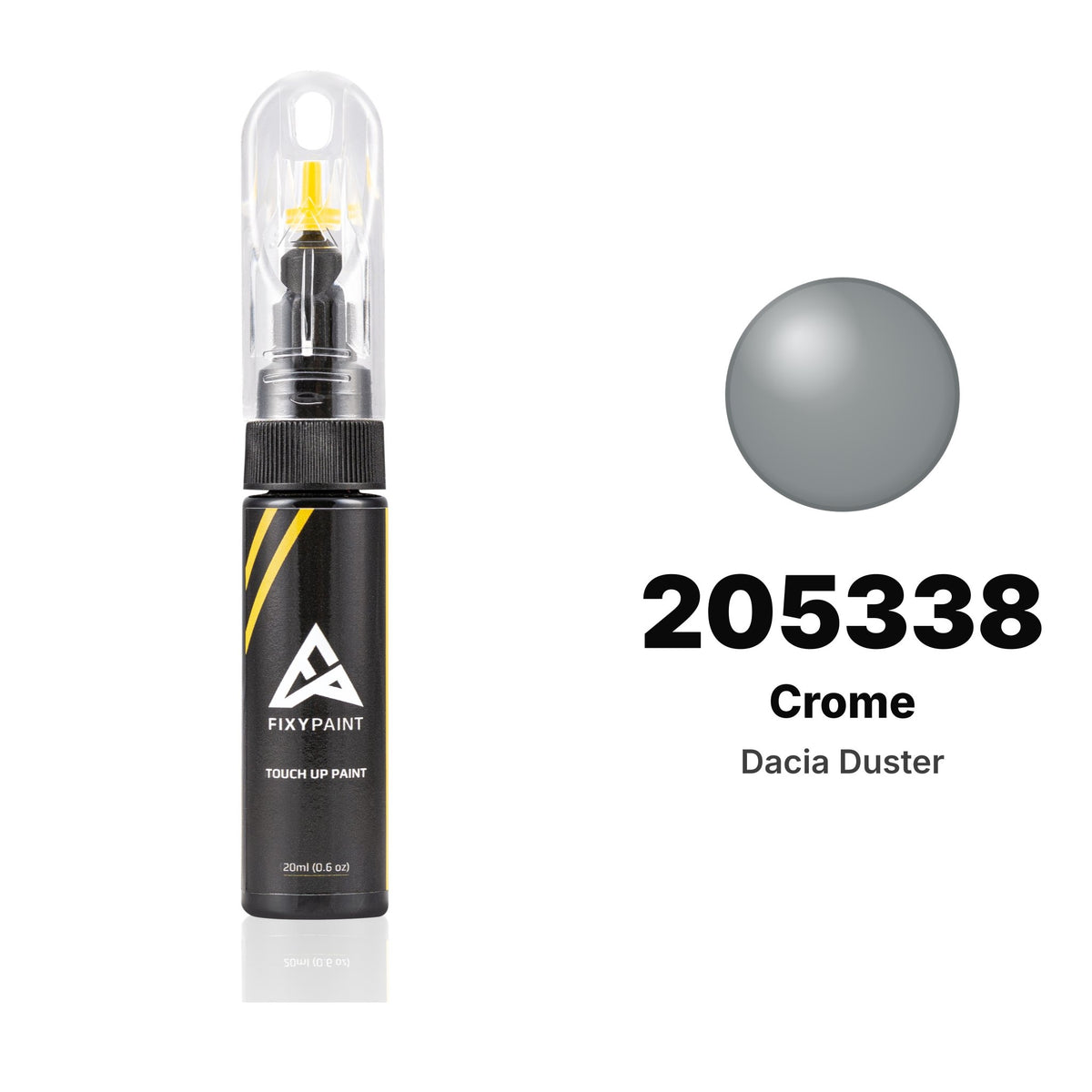 Touch-up paint for Dacia Duster 205338 Crome, Basic kit