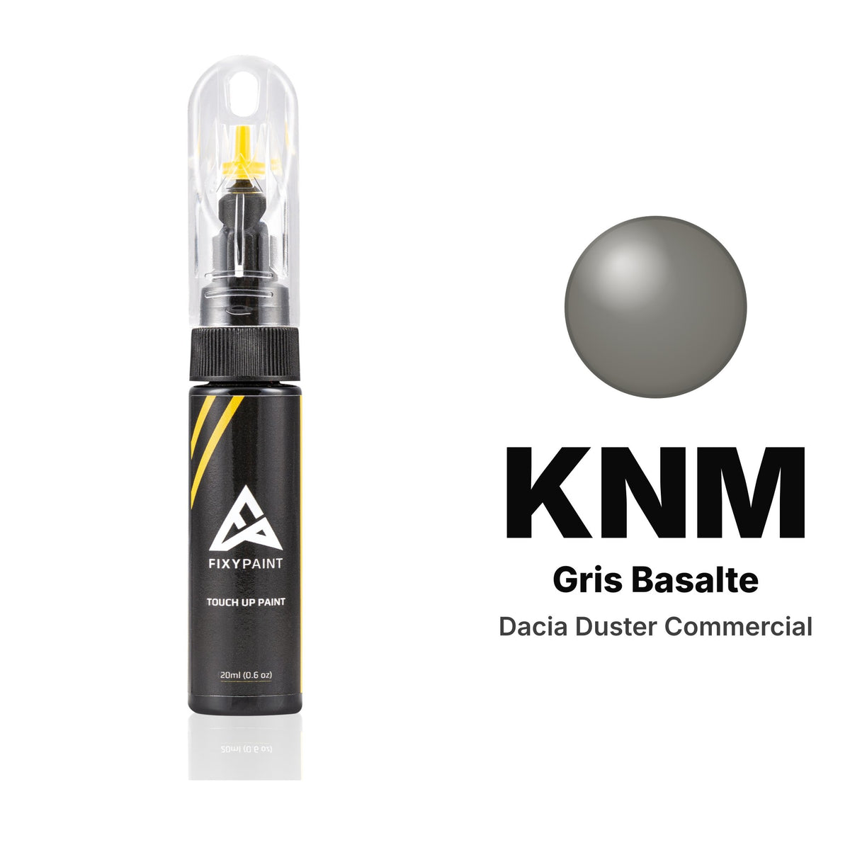 Touch-up paint for Dacia Duster Commercial KNM Gris Basalte, Basic kit