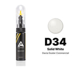 Touch-up paint for Dacia Duster Commercial D34 Solid White, Basic kit