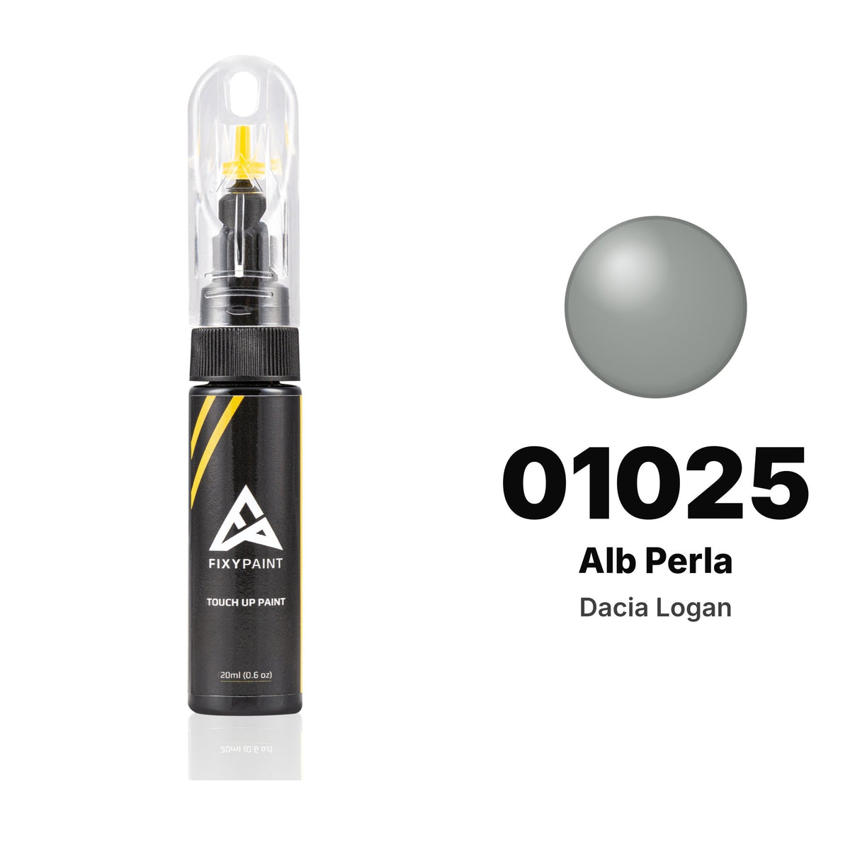 Dacia Logan 01025 Alb Perla touch-up paint, Basic kit