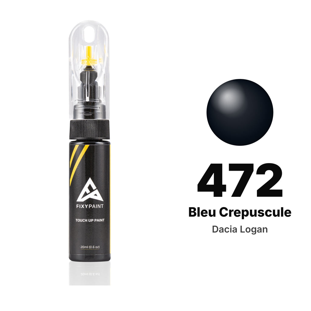 Touch-up paint for Dacia Logan 472 Bleu Crepuscule, Basic kit