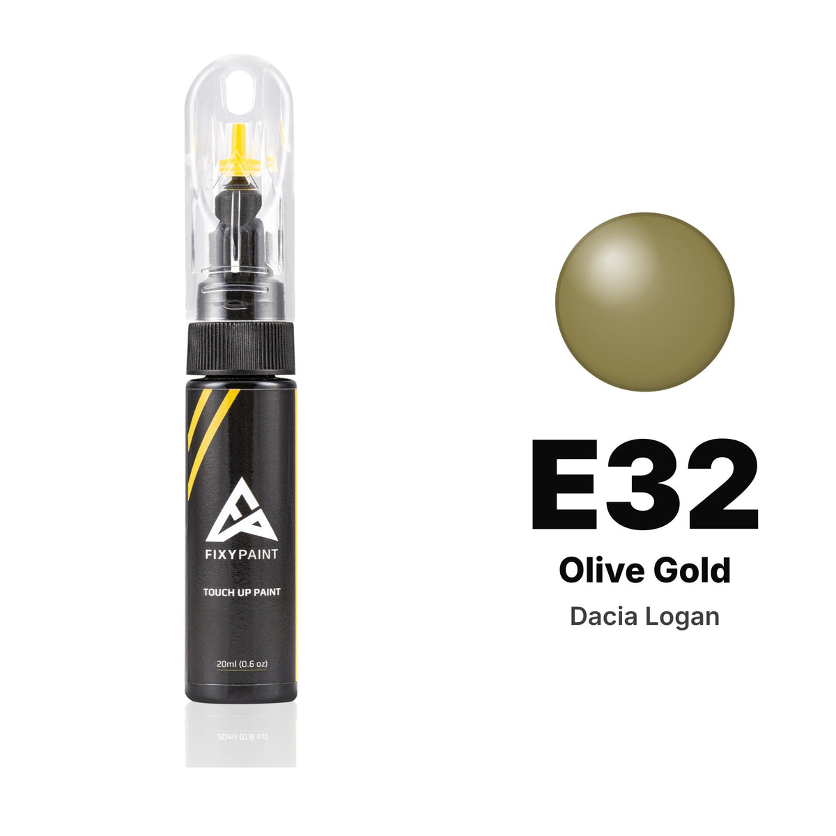 Dacia Logan E32 Olive Gold touch-up paint, Basic kit