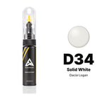 Touch-up paint for Dacia Logan D34 Solid White, Basic kit
