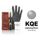 Touch-up paint for Dacia Spring KQE Lightning Silver, Complete kit