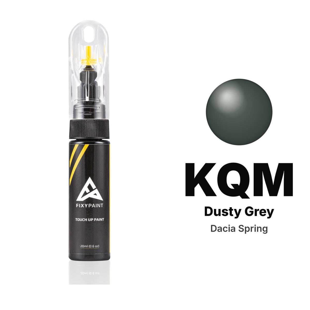 Touch-up paint for Dacia Spring KQM Dusty Grey, Basic kit