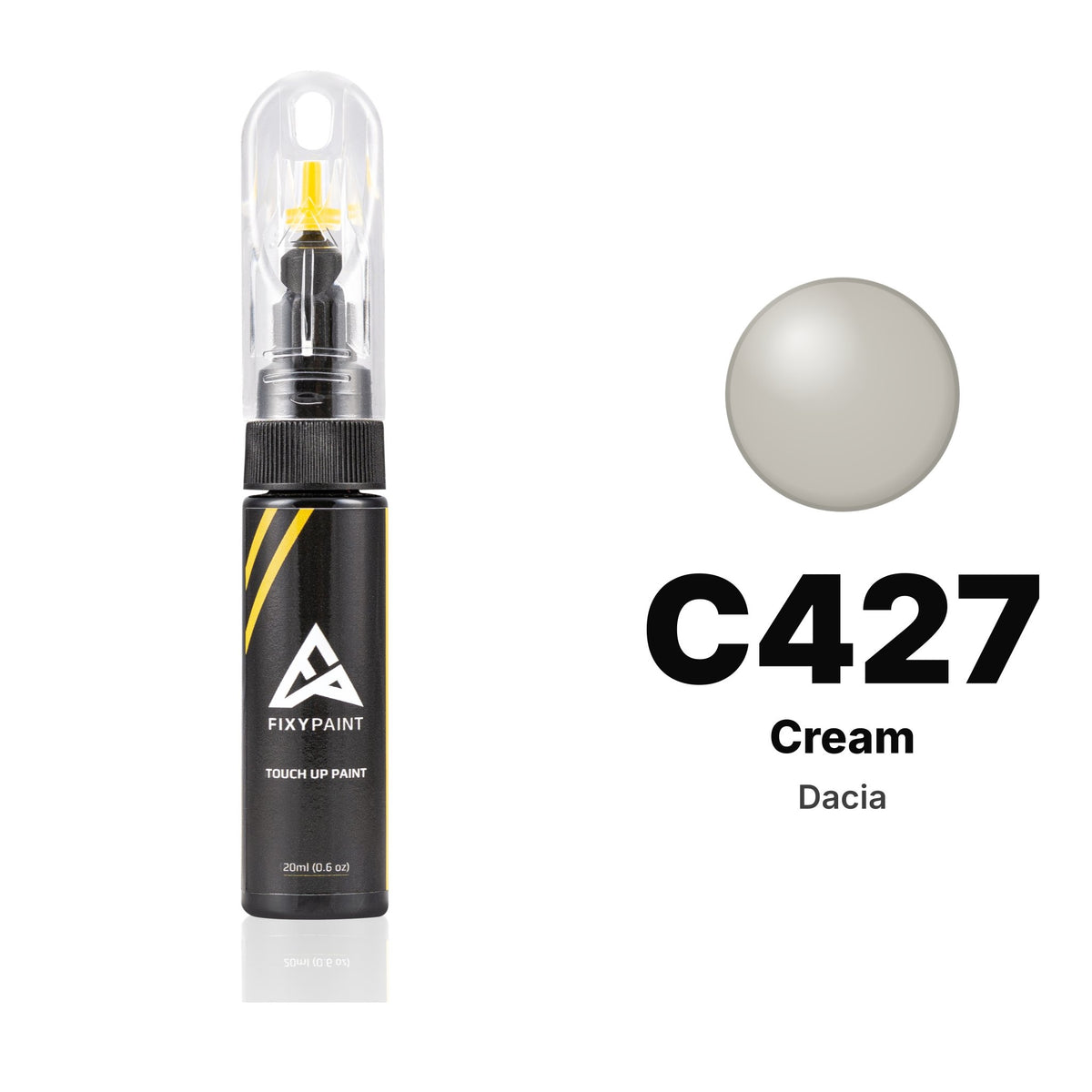 Touch-up paint for Dacia C427 Cream, Basic kit