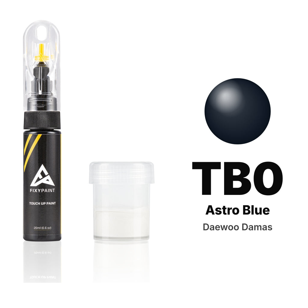 Vernice ritocco per Daewoo Damas – TB0 Astro Blue (1999–2001), kit Standard