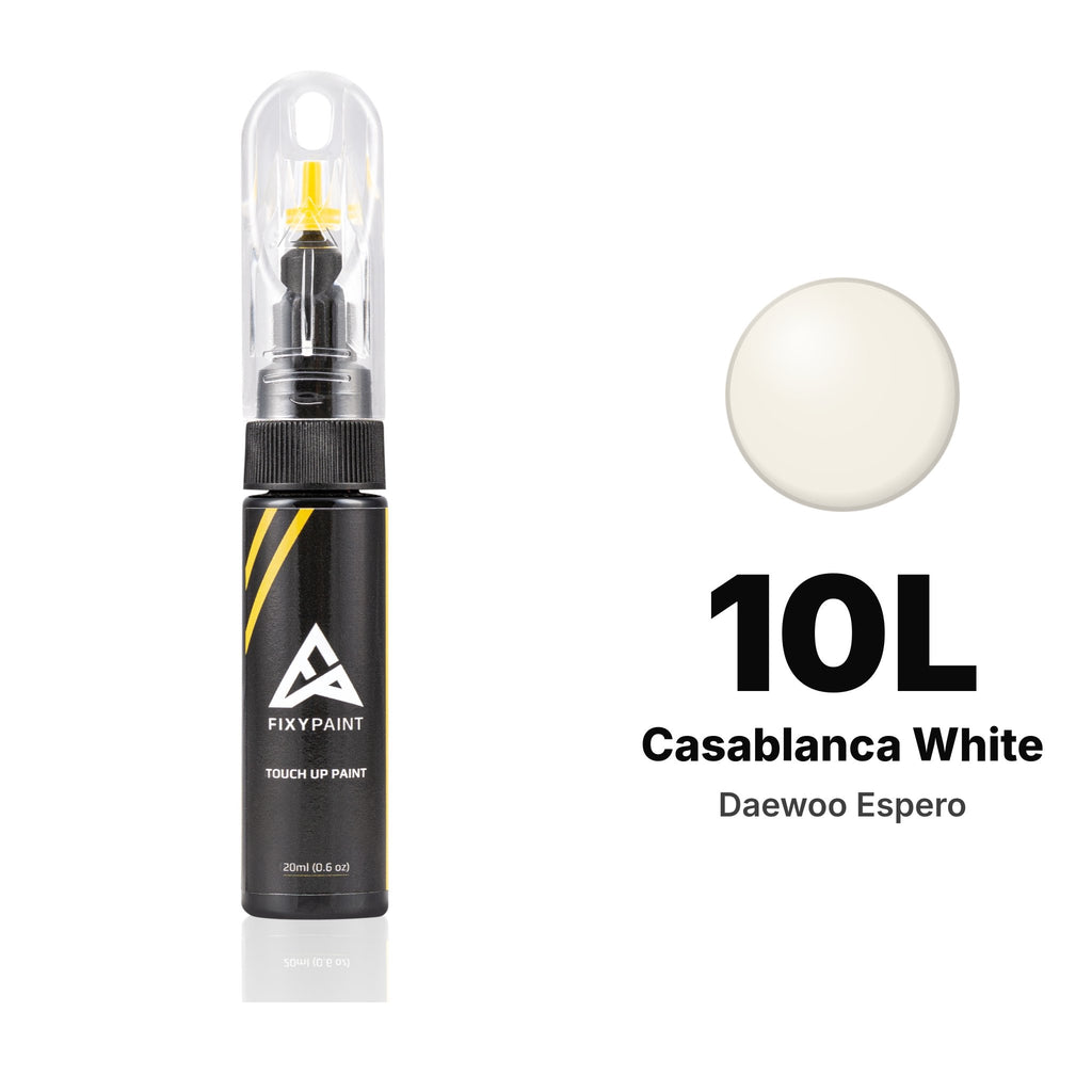 Touch-up paint for Daewoo Espero 10L Casablanca White, Basic kit