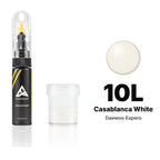 Touch-up paint for Daewoo Espero 10L Casablanca White, Standard kit
