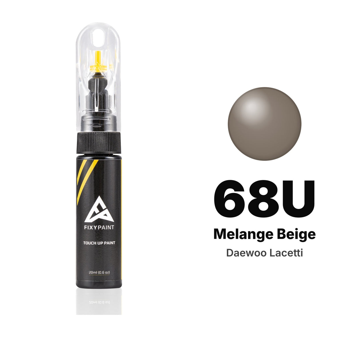 Touch-up paint for Daewoo Lacetti 68U Melange Beige, Basic kit