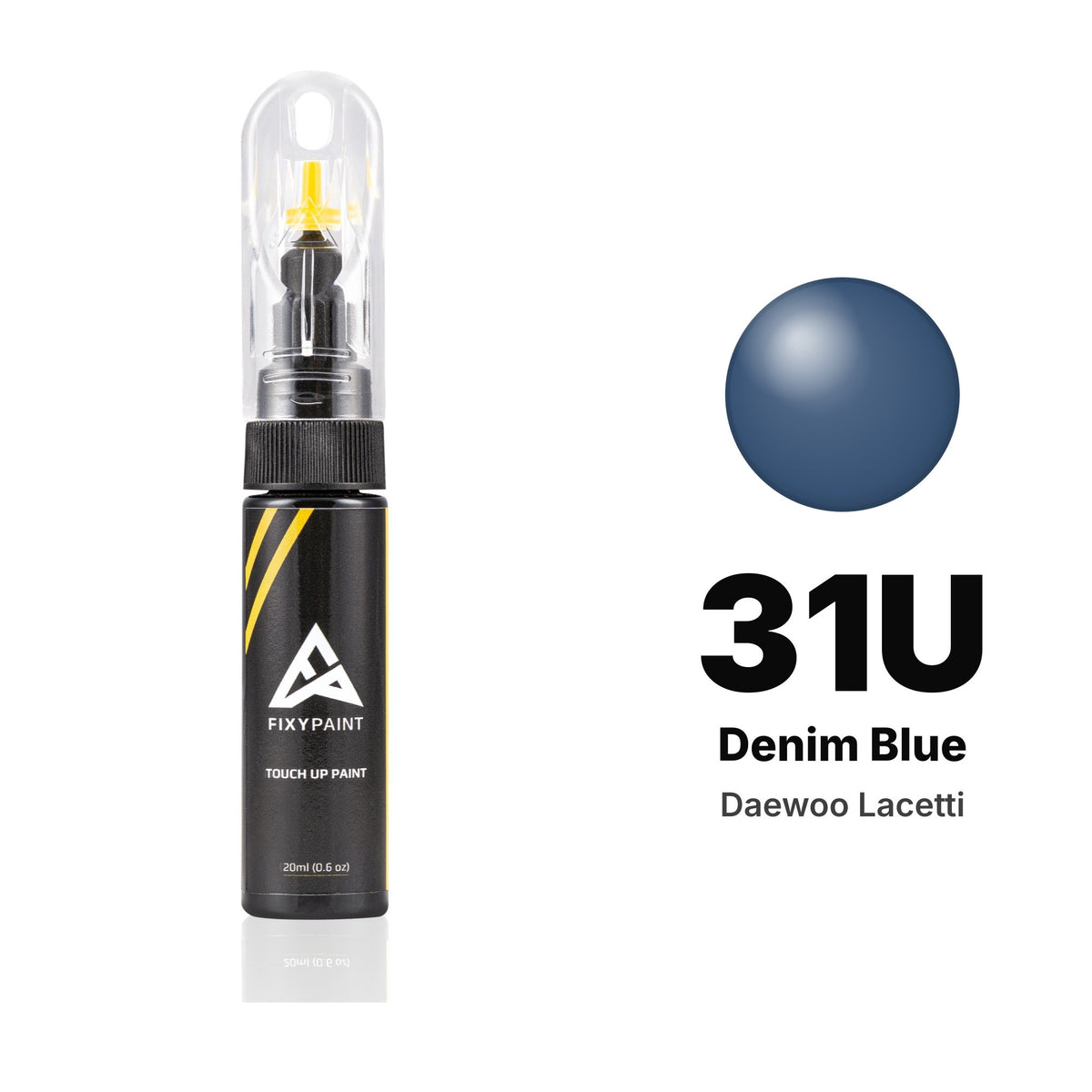 Daewoo Lacetti 31U Denim Blue touch-up paint, Basic kit
