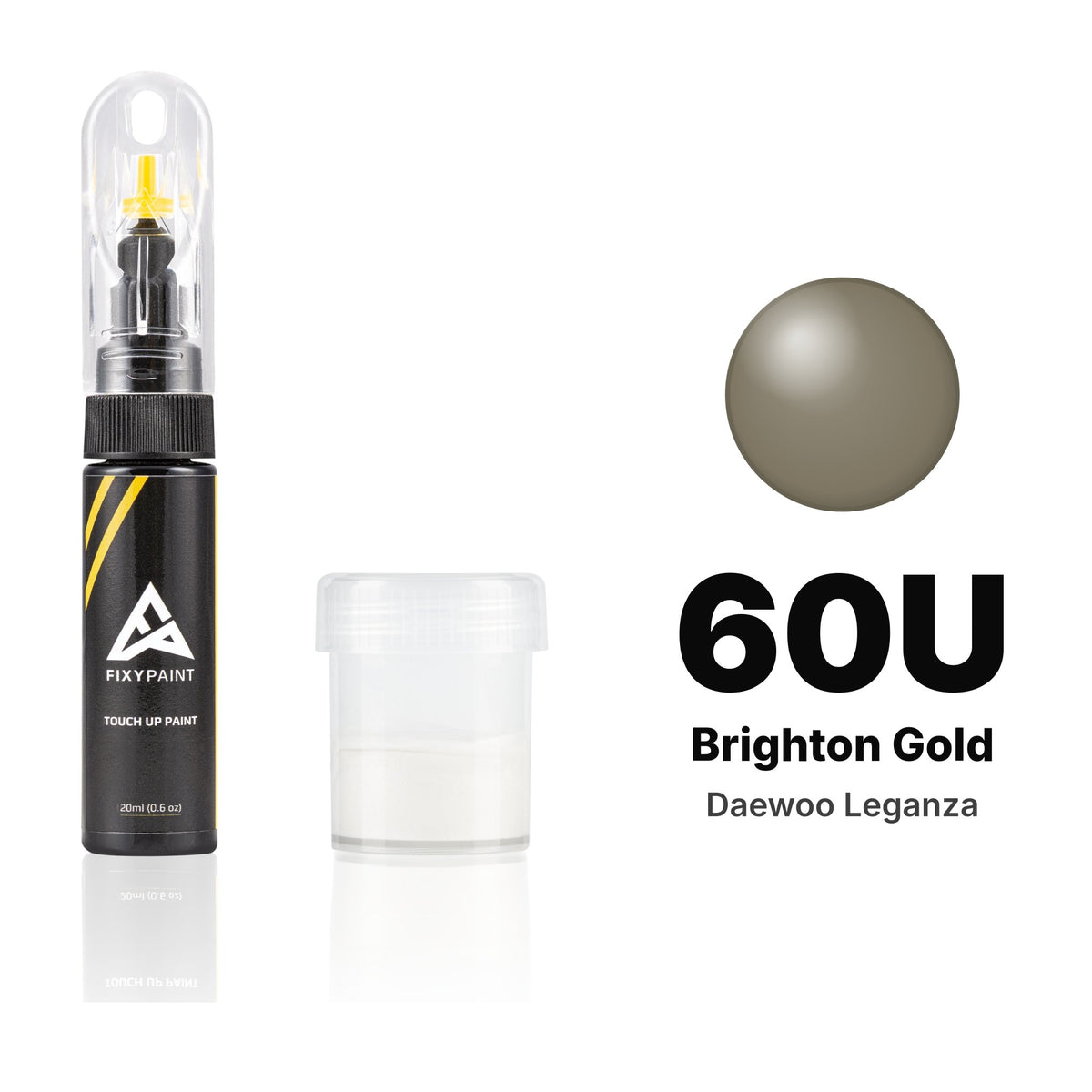 Touch-up paint for Daewoo Leganza 60U Brighton Gold, Standard kit