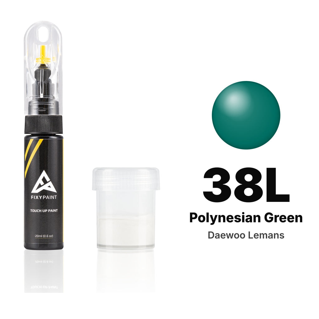 Touch-up paint for Daewoo Lemans 38L Polynesian Green, Standard kit