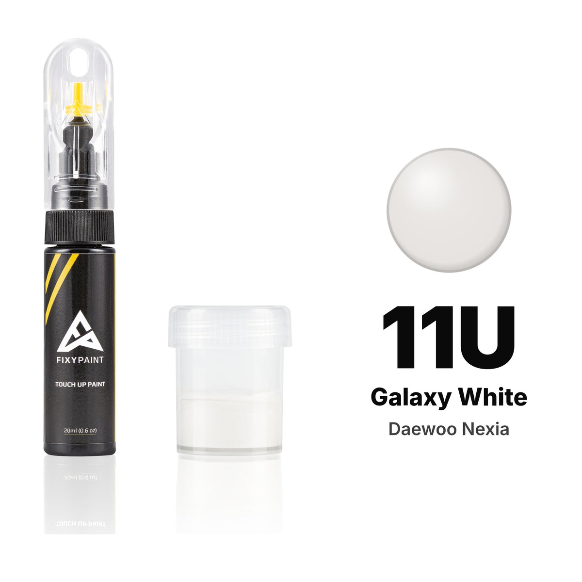 Touch-up paint for Daewoo Nexia 11U Galaxy White, Standard kit
