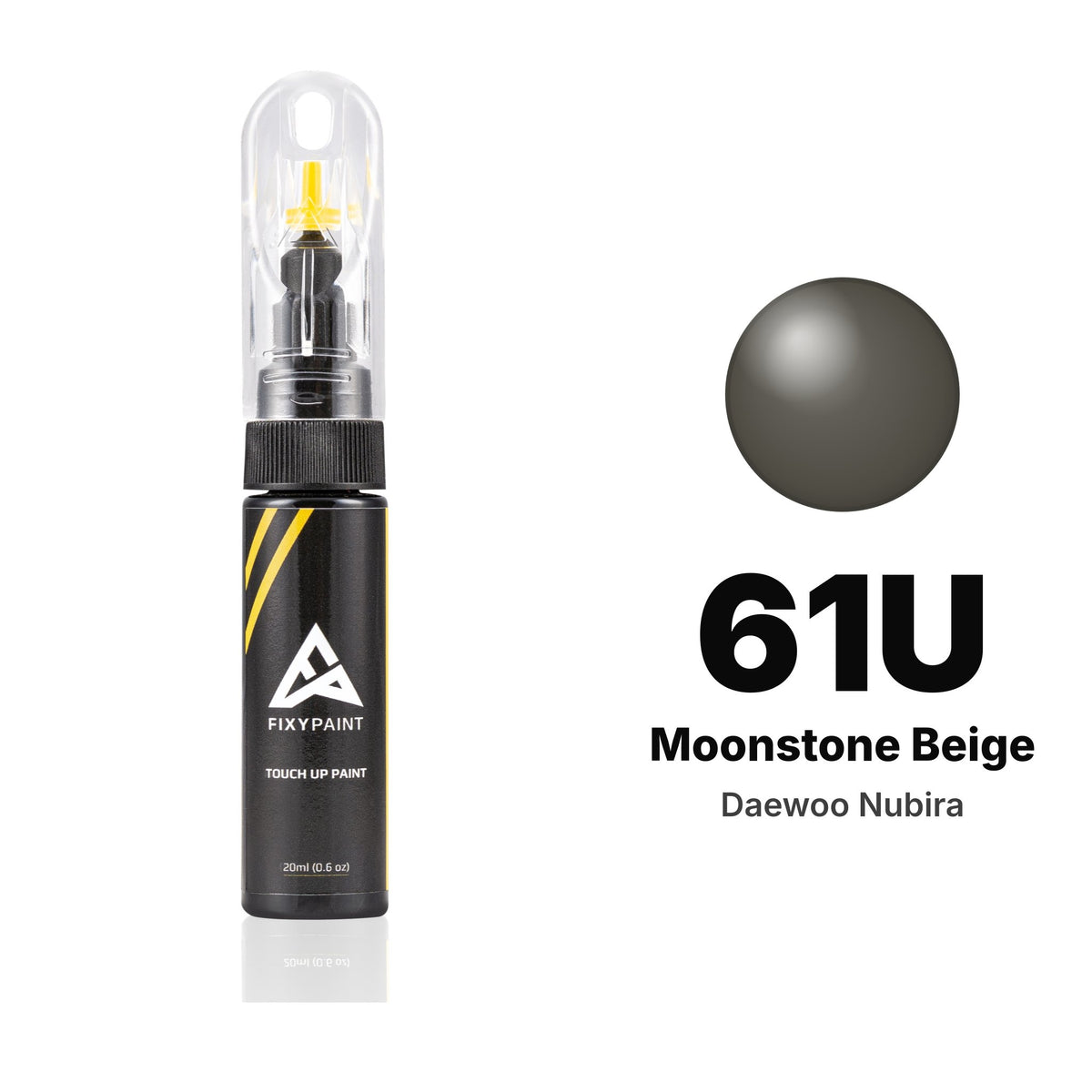Daewoo Nubira 61U Moonstone Beige touch-up paint, Basic kit