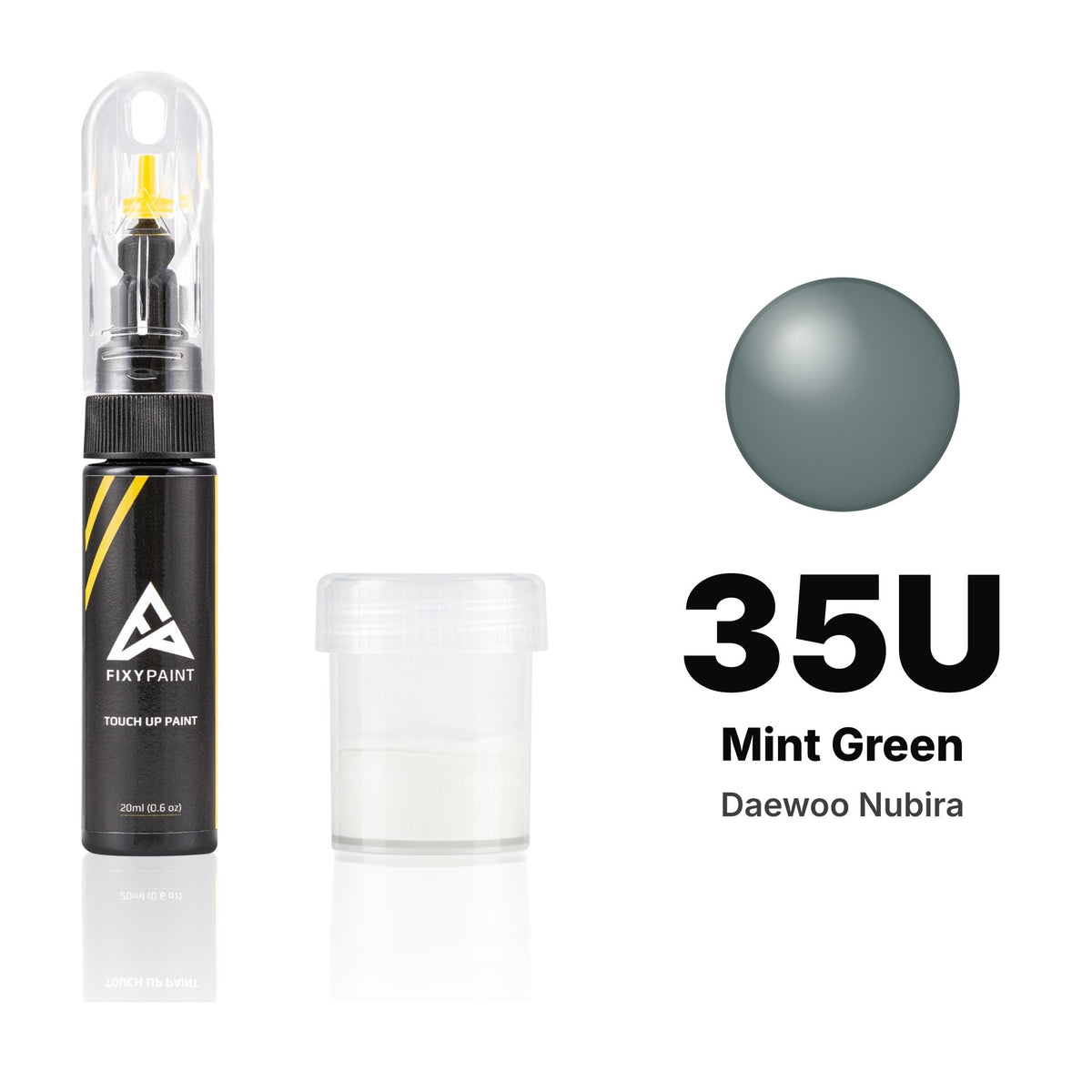 Touch-up paint for Daewoo Nubira 35U Mint Green, Standard kit
