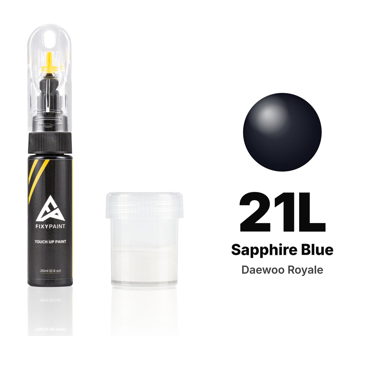 Touch-up paint for Daewoo Royale 21L Sapphire Blue, Standard kit