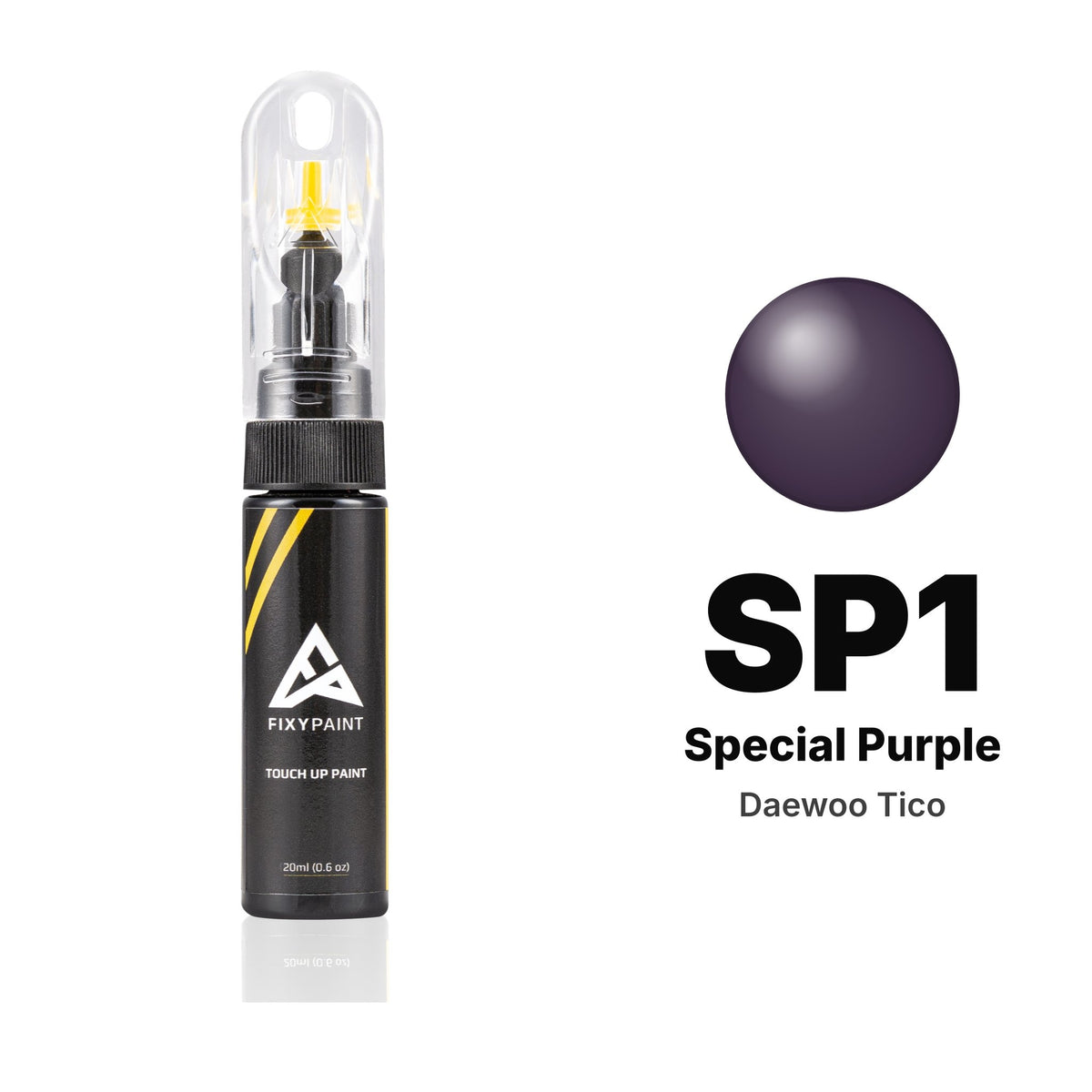 Touch-up paint for Daewoo Tico SP1 Special Purple, Basic kit