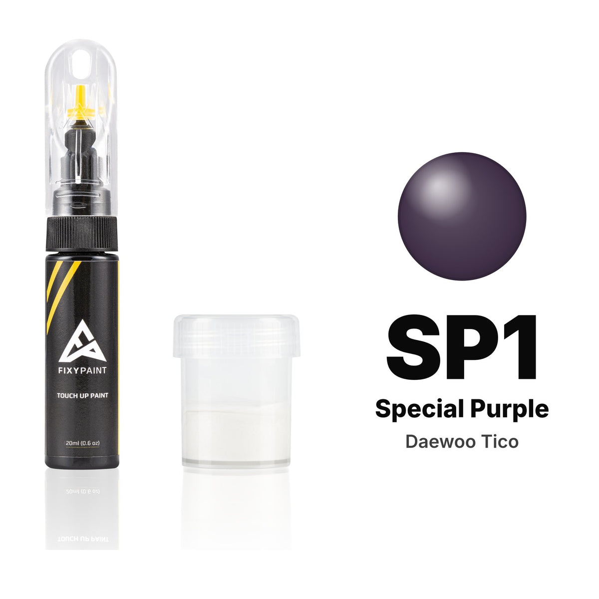 Touch-up paint for Daewoo Tico SP1 Special Purple, Standard kit