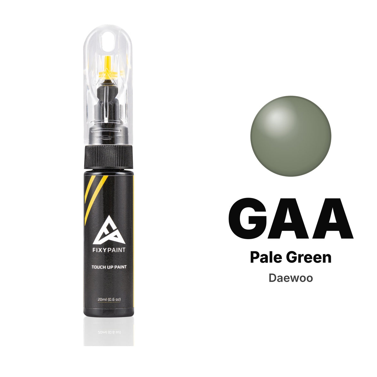 Daewoo GAA Pale Green touch-up paint, Basic kit